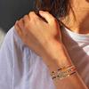Miyuki Miçangas de Arroz Pulseira Extremamente Pequena Nicho Meninas Japonesas e Coreanas Tecido Miçangas Coloridas Cordão Corda de Mão Namorada Mesmo Presente