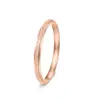 Anillos Frosted de Acero Inoxidable Nuevos Transfronterizos, Joyería de Moda Simple y a la Moda Estilo Ins, Anillos de Pareja