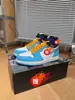 Air Aj1 Jordan 1 Modelo de Colaboración Unisex de Caña Alta Cómodas y Duraderas Retro Zapatillas de Baloncesto