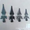 Ponta de Lança Forjada, Ponta de Pistola de Ferro Fundido, Ponta de Pistola de Guarda-Corpo de Ferro de Shandong, Peça Ornamental de Portão, Ponta de Tubo Pode Ser Soldada