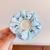Dulces y Frescos Gomas para el Cabello Infantiles para Niñas, Diademas de Encaje Plegado de Alta Gama, Accesorios para el Cabello que No Dañan el Cabello