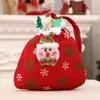 Bolsa de Manzana Navideña con Cierre, Bolsa de Regalo para Nochebuena, Bolsa Pequeña de Regalo para Niños, Bolsa de Manzana Navideña