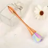Brocha de Maquillaje Cintura Pequeña, Brocha para Rubor, Cerdas Suaves, Maquillaje que No Come Polvo, Brocha Grande para Polvo Suelto, Cepillo para Polvo de Uñas, Brocha para Corrector