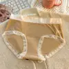 Pantis Sin Costuras para Mujer Transpirables de Cintura Media 10A Seda de Ácido Poliláctico Cómodos Ligeros Hielo Seda Ligeros Transparentes Panties Triángulo para Mujer