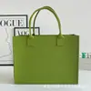 Bolsa de Feltro, Bolsa de Mão de Grande Capacidade, Bolsa Tote, Bolsa de Compras Versátil, Bolsa de Presente, Pode Ser Impressa com Logotipo da Empresa, Material Ecológico
