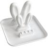 Estante creativo para tapar ollas de conejo, soporte de mesa, escurridor, estante para tablas de cortar para el hogar, espátula, estante para tapar ollas, estante de almacenamiento para tablas de cortar