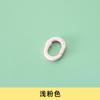 Fivela Oval Colorida Pintada de Mola Anel Aberto de Liga Chaveiro DIY Acessórios de Hardware para Joalheria Anel de Conexão