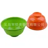 Cuenco pequeño de plástico de melamina redondo de color rojo verde cuenco de 3.5 pulgadas regalo regalo cuenco pequeño de uno o dos yuanes