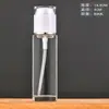 Botella de Vidrio Transparente para Loción Productos para el Cuidado de la Piel Botella Vacía Tónico Cosméticos Embotellado Botella Pequeña de Muestra Esencia Botella de Rocío Puro