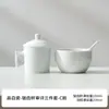 Óleo de porco Conjunto de xícaras de avaliação branca chá oolong avaliação Xícara Chá da Rocha Wuyi Balde de chá especial certificação QS avaliação avaliação xícara de chá