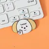 Broche de rana linda de acrílico, insignia de perro de dibujos animados, pin de moda, pequeño regalo decorativo, broches al por mayor