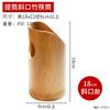 Suporte de Hashi de Bambu para Restaurantes, Hotéis, Churrasco, Uso Comercial, Recipiente de Hashi para Lanchonete de Macarrão, Suporte de Hashi de Bambu com Gravação Personalizada e Logotipo
