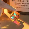 Pegador de Sol Cubo de Luz Prisma Vidro Ornamento Cristalino Atacado Transfronteiriço
