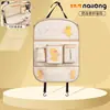 Bandeja para Coche de Dragón de Leche Genuina Bolsa de Almacenamiento Plegable para Coche Bolsa de Almacenamiento Multifuncional Cubo de Basura para Coche