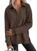 Outono/Inverno 2026 Novo Moletom Pulôver Feminino Moda Cruzada Europeia e Americana com Fendas Laterais, Fivela de Metal, Gola Reversível, Cor Sólida, Estilo Casual