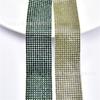 Pegatinas de diamante de drenaje de 2 mm 12, tira adhesiva de diamante caliente, correas laterales para pantalones, puños decorativos para ropa, accesorios para correas de hombro para bolsos