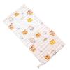 Toalla cuadrada de gasa de algodón de alta densidad 30*30cm seis capas lavada toalla de mano absorbente toalla estampada toalla para saliva de bebé