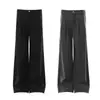 Jia Yi Ku 2026 Nuevos Pantalones de Traje Plisados con Caída Estilo Coreano, Estilo Old Money, Pantalones Cool Yamamoto, Pantalones Casuales Sueltos