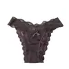 Calcinhas Fio Dental Femininas, Cetim Puro, Renda Doce, Roupa Íntima para Jovem, Estilo Japonês, Sexy, Cintura Média-Baixa, Amigo da Pele, Respirável, Macio