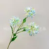 Simulación 3 cabezas flor de otro lado orquídea viento y lluvia flor falsa flor de boda tocado flor horquilla flor decoración de boda flor fábrica mayoreo