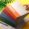 Caderno A5 Pacote com 10 Caderno Caderno Diário Papelaria de Escritório Diário Superfície Macia Bloco de Notas para Cópia