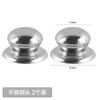 J6DA Alça Universal para Tampa de Panela Tampa Superior Doméstica Anti-Queimadura Ponto Superior Acessórios de Alça para Tampa de Panela a Vapor Wok Suportável