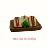 Tienda de comestibles japonesa Zakka, tienda de té, tres flores, gato, mono, cafetería, adornos de escritorio, escena en miniatura, pequeños adornos