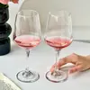 Copa de Vino Grande de Estilo Europeo Ins Lujo Ligero, Copa de Cristal, Copa de Vino Grande para Borgoña