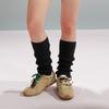 Artículos en liquidación, sin reposición: Puños de Calcetín Tejidos para Otoño e Invierno, Calcetines Arrugados que Realzan la Forma de la Pierna, Tendencia Coreana Estilo Hyuna, Exquisitos Calcetines para Mujer