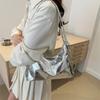 Mochila Lazo Hermosa Mujer 2024 Nueva Moda Moderna Dulce Bolso Tote Casual Bolso de Gran Capacidad