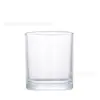Taza de Vela de Vidrio Taza Vacía Decoración de Sala de Estar Botella de Aromaterapia Taza de Regalo para Velas Portavelas de Cristal Taza Portavelas Transparente al por Mayor