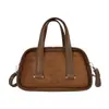 Bolso pequeño para mujer, estilo retro europeo y americano, bolso cruzado, bolso para teléfono, textura de cuero suave, bolso de hombro con múltiples compartimentos, cartera, bolso redondo pequeño