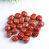 Suministro de fábrica de jaspe rojo de partículas grandes pulido Rolling Stone Crystal piedra cruda pulido artesanías en stock al por mayor