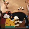 Felpudo para Puerta de Entrada Interior Bajo Mantenimiento Felpudo para Pies Felpudo de Bobina Resistente a la Suciedad Sin Lavado Antideslizante Alfombra para Pasillo Uso Doméstico