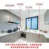 Película electrostática transparente de protección de pared, pintura de látex, pared blanca, pared no dañina, anti-patadas, anti-suciedad, adhesivo impermeable, protector de pared