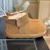 Botas Cortas Birkenstock Botas de Nieve para Mujer 2026 Nuevo Estilo de Invierno con Forro de Lana Añadido y Suela Engrosada, Botas Cortas Antideslizantes y Cálidas