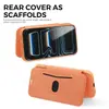 Funda abatible con sensación de piel para teléfono móvil Iphone18Promax, Funda protectora todo incluido de silicona líquida Apple 15Promax
