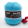 Seda Hilada Cachemir Tencel Algodón de Bambú 6 Pompones Carbón de Bambú Fibra de Bambú Tencel Primavera y Verano Tejido a Mano Ganchillo Lana Fina