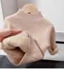 Suéter Gola Alta Meia-calça Infantil Outono e Inverno Novo Suéter de Veludo Peça Única para Meninos e Meninas Roupa de Baixo Espessa com Forro de Lã para Bebê