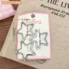 Novo prendedor de cabelo de bolinhas com estrela da moda, feminino e moderno, presilha personalizada para franja, presilha lateral simples, doce acessório de cabelo