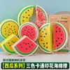 Esponja para Lavar Platos con Estampado de Dibujos Animados Magic Wipe Esponja de Limpieza para Cocina Estropajo Paño de Cocina Herramienta Limpiadora de Ollas