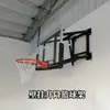 Canasta de baloncesto para colgar en el techo eléctrica plegable canasta de baloncesto colgante interior retráctil ajustable canasta de baloncesto marco de baloncesto