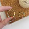 Pendientes de cuentas de colores, vintage, sencillos, con contraste de colores, diseño de nicho distintivo, pendientes con sentido de moda, pendientes de moda para mujer.