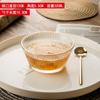 Tazón Golondrina tazón de postre tazón de sopa vajilla Tazón de Cristal borde dorado tazón de vidrio hogar oreja plateada tazón para avena