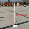 Estrutura de ferro para arte de casamento suporte de cortina de gaze suporte para placa KT haste telescópica em T suporte para exposição de cortina de gaze