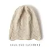 100% Cachemira Otoño/Invierno 2026 Nuevo Gorro de Punto para Mujer Casual Tejido de Trenza Gorro Cálido a Prueba de Frío y Viento Protección para los Oídos