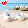 Figuritas de lobos marinos lindas en miniatura, 6 estilos, accesorios de decoración para paisajismo DIY, adornos colgantes, piezas decorativas en miniatura