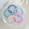 Goma para el Cabello Dulce Color Caramelo para Mujeres Alta Elasticidad No Daña el Cabello Cuerda para el Cabello con Corazón Femenino para Atar el Cabello Accesorios para el Cabello 2026 Nuevo Lindo