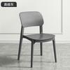 Cadeira de plástico Mesa de jantar engrossada doméstica Cadeira de jantar Confortável sedentário comercial Rattan Banqueta simples Cadeira de vime