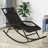 Soporte directo de fábrica para mecedoras personalizadas para balcones y patios domésticos, utilizables en invierno y verano, la persona perezosa puede acostarse y dormir
